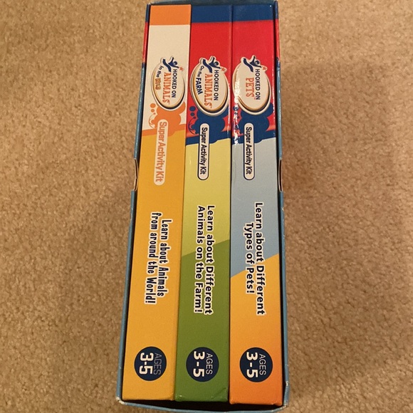 Hooked on Phonics Animals Super Activity kit 3 pack - Picture 4 of 8